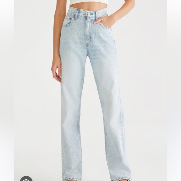 Aeropostale High Rise Baggy Light Blue Size 000 - Picture 1 of 7